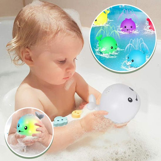 Jouet de bain bébé - Baleine - Douceur Bébé